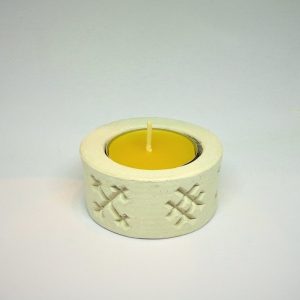 Svečturis Tējas svecei “Tautiskais II” ar tējas svecīti