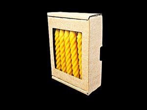 "Komplekts eglīšu svecītes rievotās-klasika"